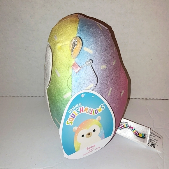 BOWIE 🦔 Rainbow Hedgehog Original Squishmallow by Kelly Toy ☆》NWT《☆ - Picture 5 of 8